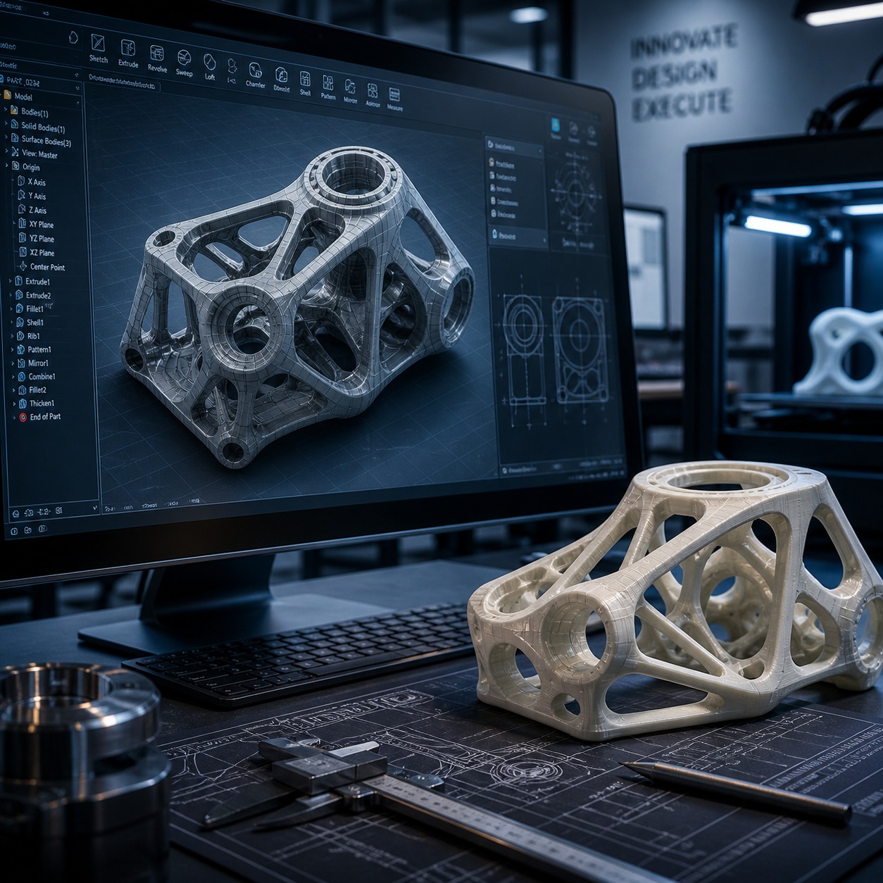 3D Modelling and Printing